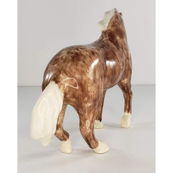 Dorothy Kindell Horse Red Trotting Figurine California Pottery RARE HTF #301 - Picture 4 of 9